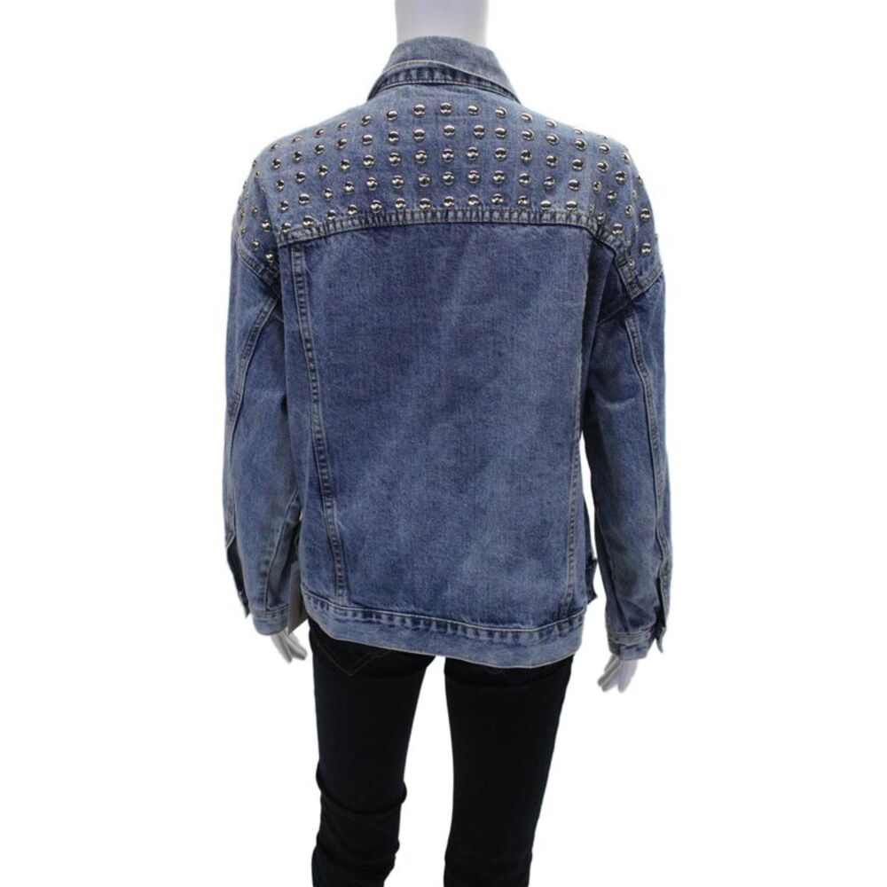 Blanknyc Womens Button Front Collared Studded Jea… - image 4
